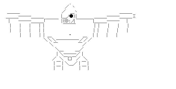 ロボット兵　2のアスキーアート画像