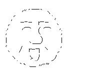 ぽげムたマーク(LOGiN)のアスキーアート画像