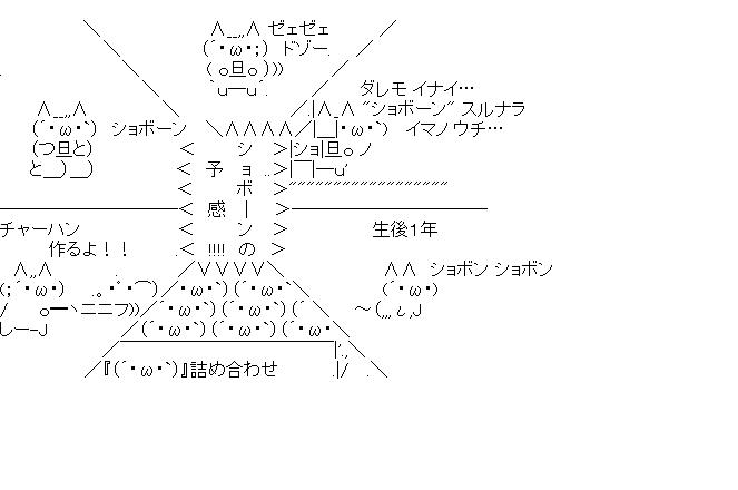 ショボーンの予感!!!!のアスキーアート画像