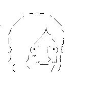 松田直樹のアスキーアート画像
