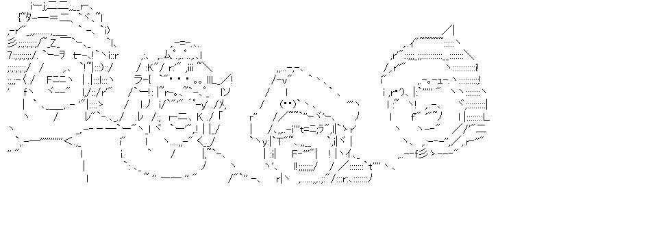 ソルジャーチーム（キン肉マン）のアスキーアート画像
