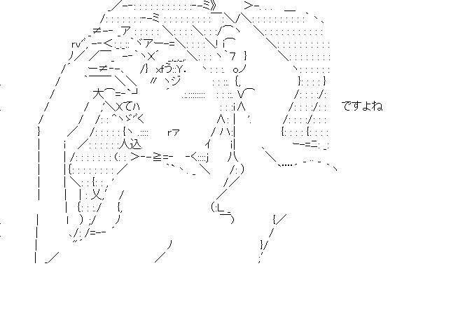 安城鳴子　3のアスキーアート画像
